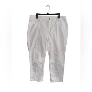 Chico's Platinum Collection White Jeans Size 25 Regular
